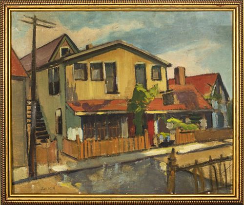 LEON KROLL &QUOT;STREET SCENE&QUOT;