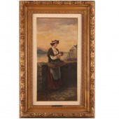 LEON RICHET (ATTRIB.), PAINTIN