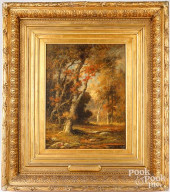 LEON RICHET, OIL ON CANVAS LAN