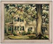 Leon Stacks painting (North Ca