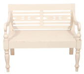LEONA HAND PAINTED SOLID WOOD