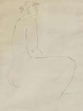 LEONARD BASKIN (1922-2000) FEM