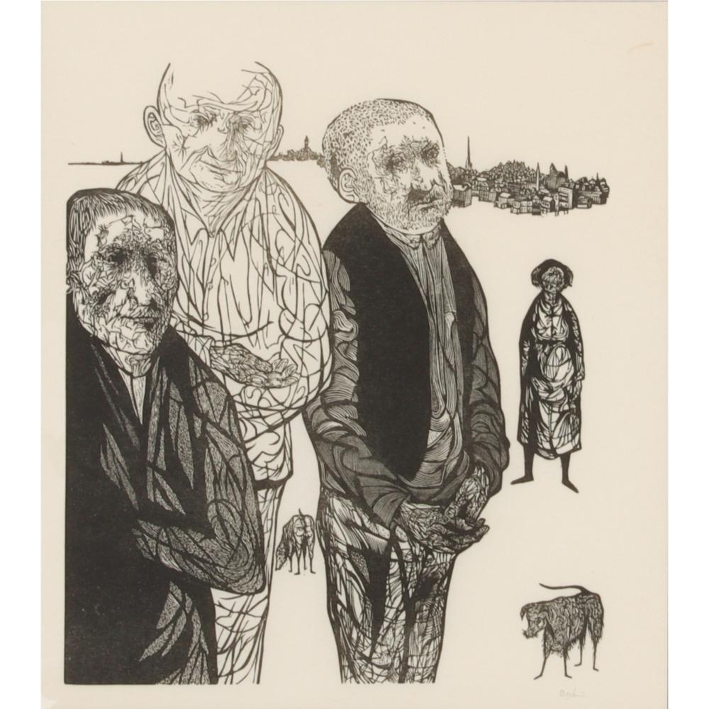 LEONARD BASKIN, AMERICAN
