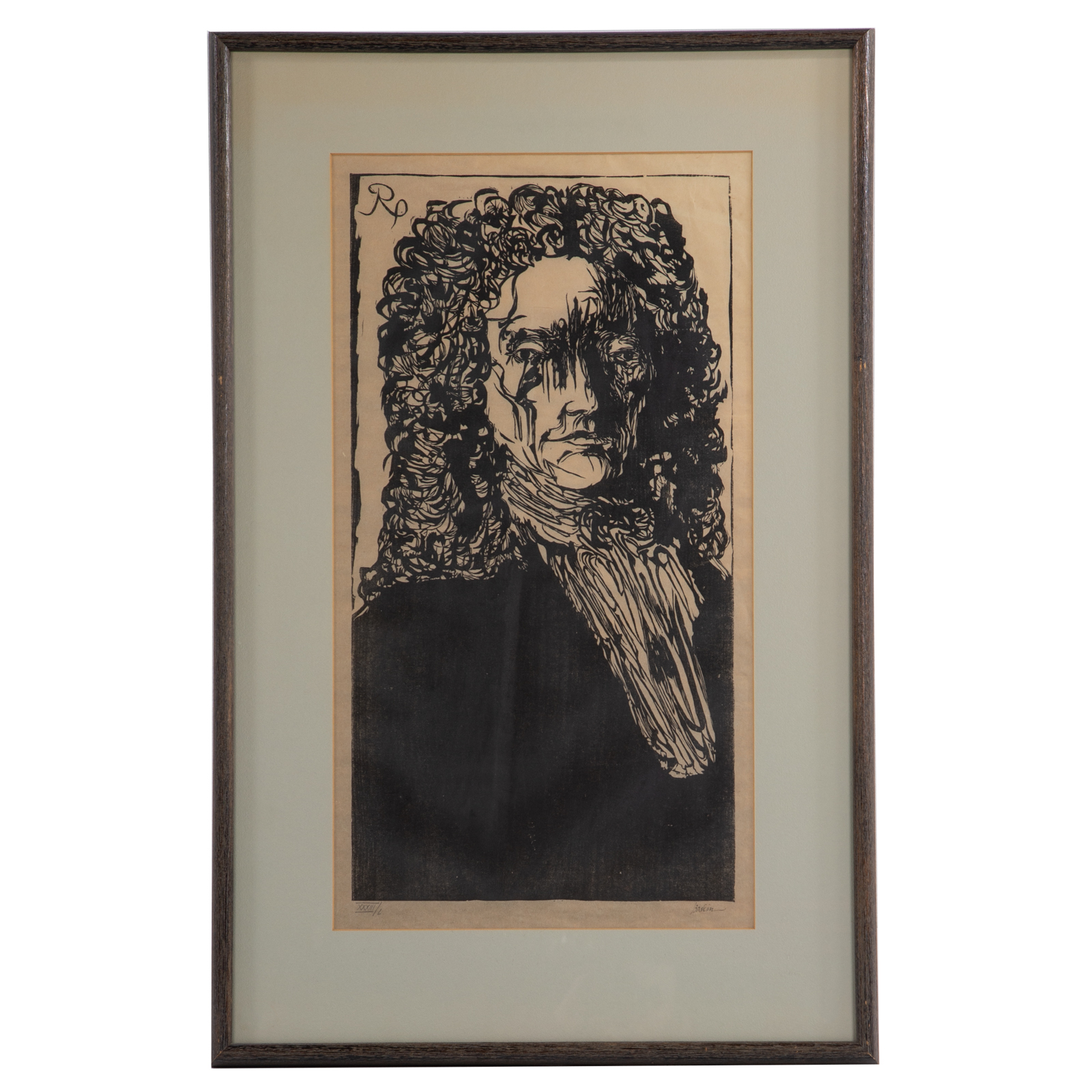 LEONARD BASKIN. "BEETHOVEN,"