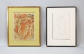 LEONARD BASKIN ETCHING AND MAR