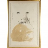 LEONARD BASKIN, LARGE INK DRAW