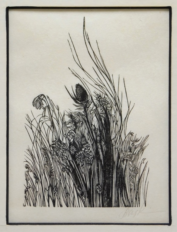 LEONARD BASKIN MODERN BOTANICAL
