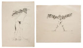 LEONARD BASKIN PENCIL SIGNED B