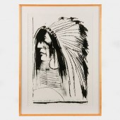 LEONARD BASKIN / SWIFT DOG (19