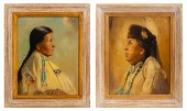 LEONARD BORMAN PORTRAITS OIL O