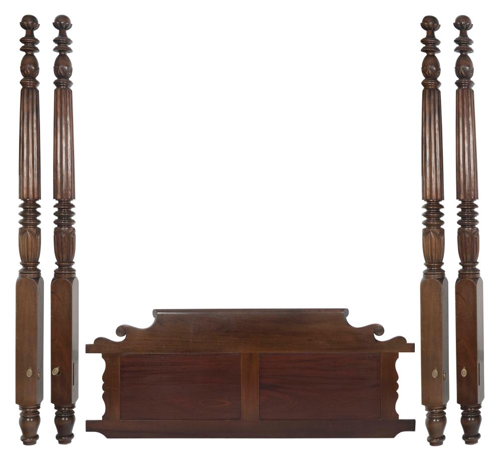 LEONARD FOUR-POST KING-SIZE BED