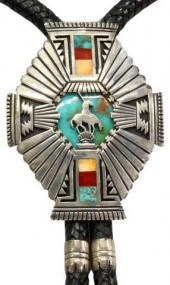 LEONARD HASKIE NAVAJO OVERLAY