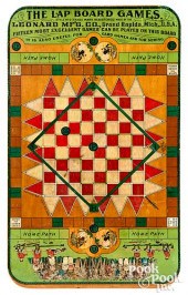LEONARD MFG. CO. LAP BOARD GAM