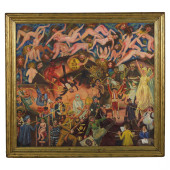 LEONARD PEREZ 1901-1956 ABSTRA