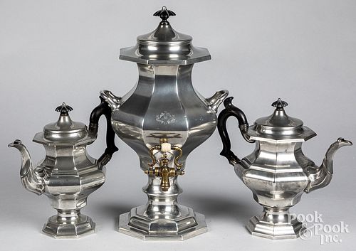 LEONARD, REED & BARTON PEWTER WATER