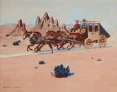 LEONARD REEDY STAGECOACH WATER