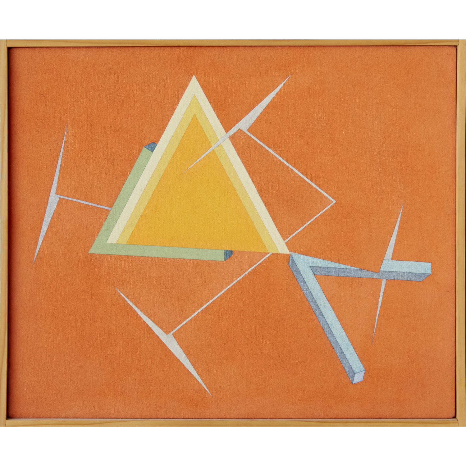 LEONARD T. CONTINO, ACRYLIC ON