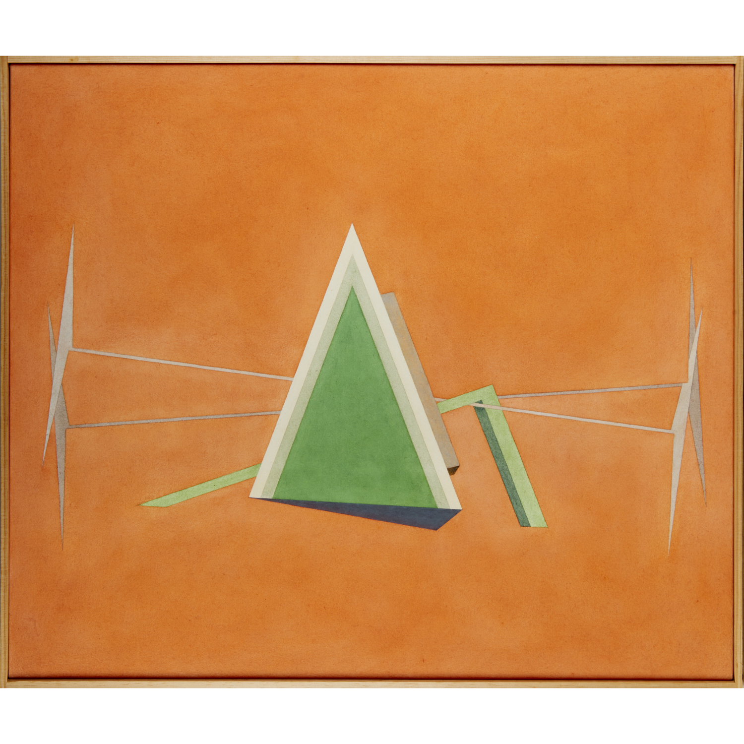 LEONARD T. CONTINO, ACRYLIC ON