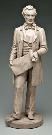 Leonard Wells Volk sculpture (