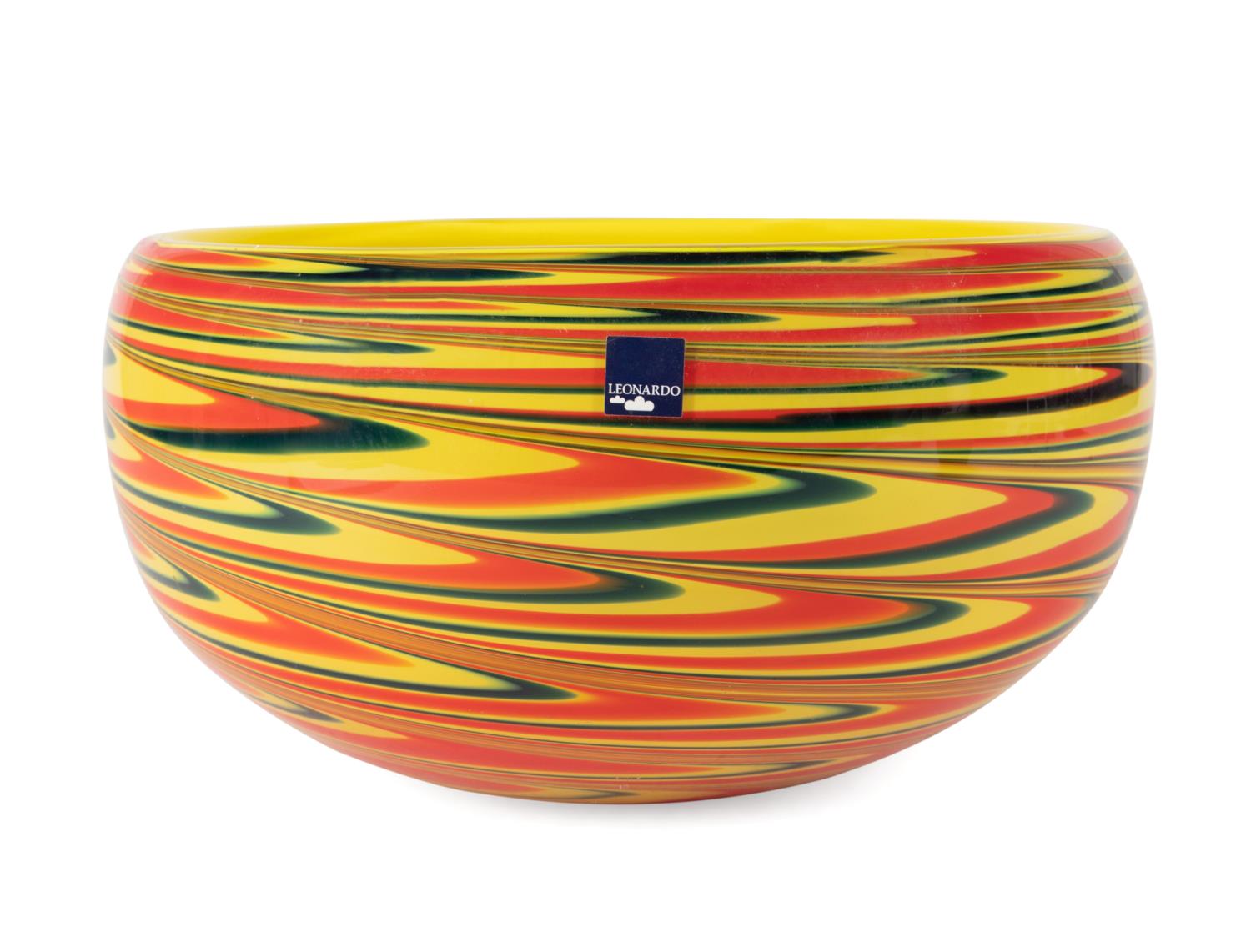 LEONARDO MODERN ART GLASS SWIRL