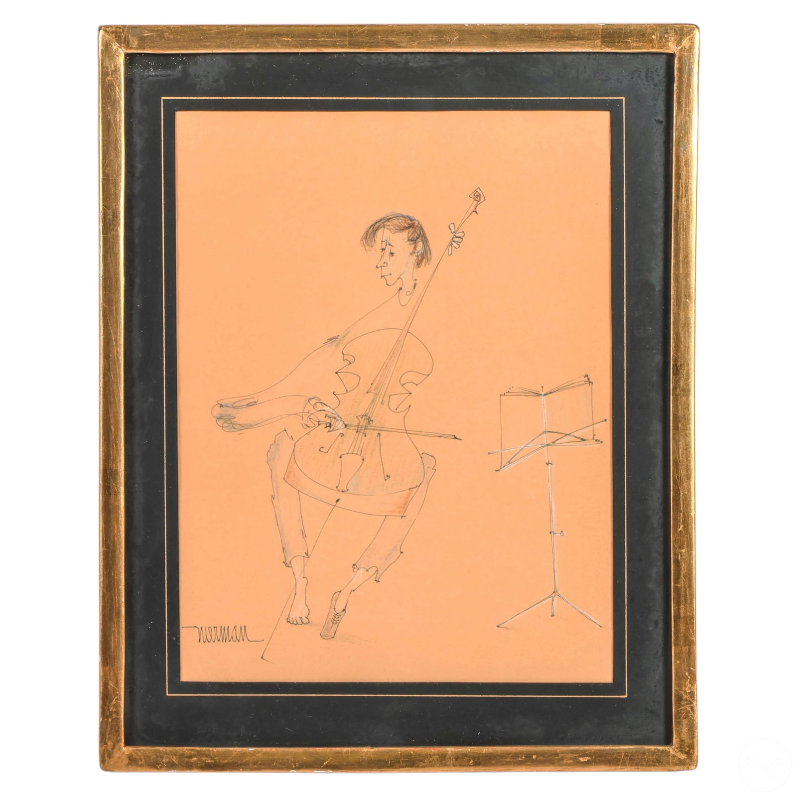 LEONARDO NIERMAN 1932-2023 INK &