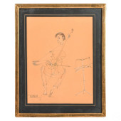 LEONARDO NIERMAN 1932-2023 INK
