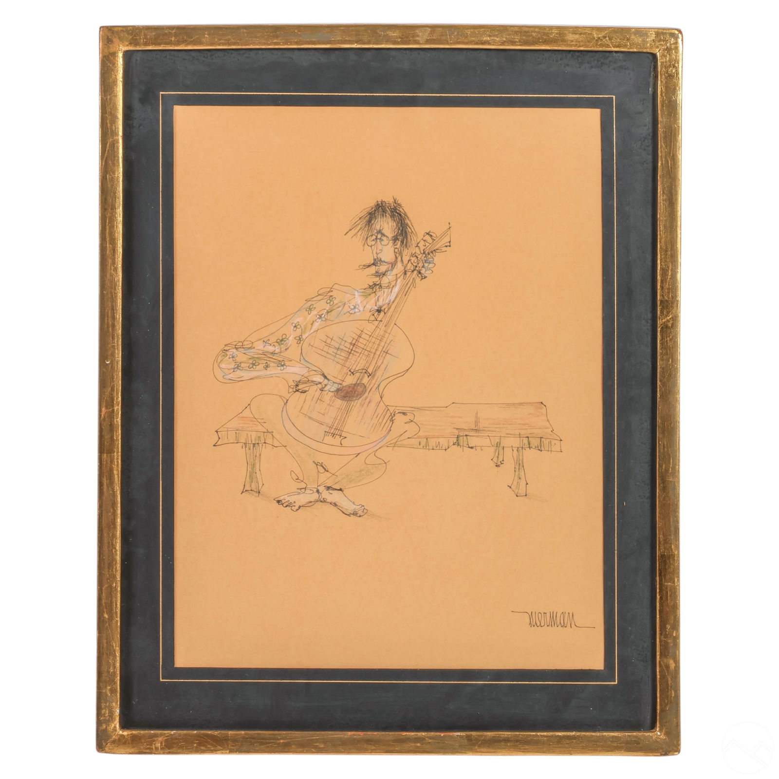 LEONARDO NIERMAN 1932-2023 INK &