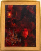 LEONARDO NIERMAN ABSTRACT OIL