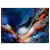 LEONARDO NIERMAN, LARGE OIL ON