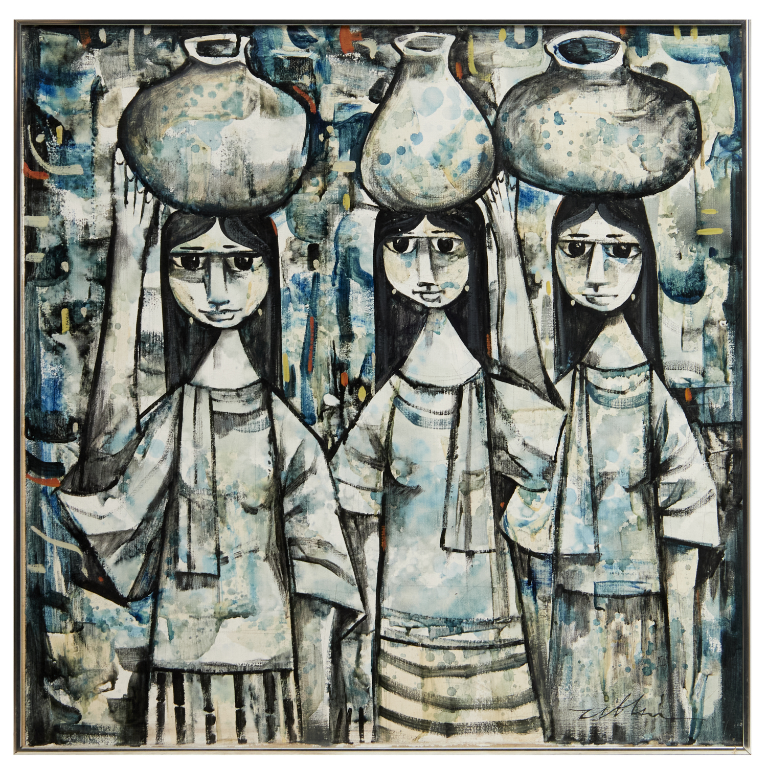 LEONARDO ZABLAN, OIL ON CANVAS