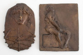 LEONDA FINKE BRONZE PLAQUE SCU