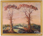 LEONID GECHTOFF LANDSCAPE<br>L