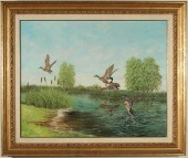 LEONID OTTOW OIL ON CANVASLEON