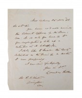 LEONIDES POLK HANDWRITTEN LETT
