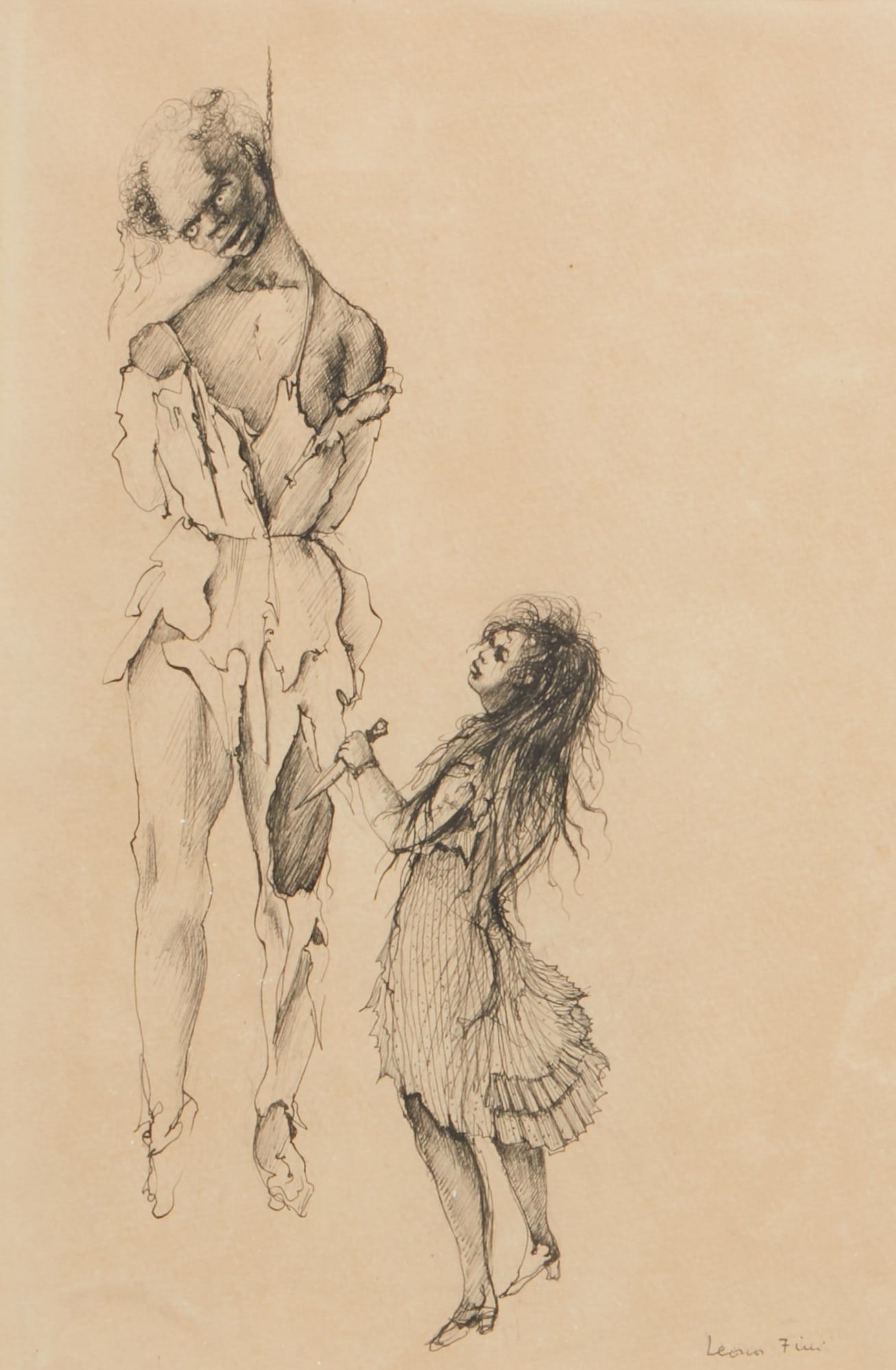 LEONOR (ELEONORA) FINI, GIRL BEFORE