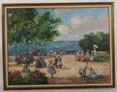 LEONTIEF, 20TH C, LUNCHEON BY