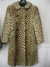 Leopard Fur Coat estate of Jea