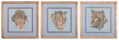 LEOPARDS & TIGER FRAMED NEEDLE