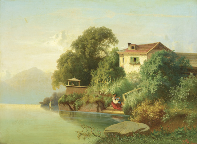 LEOPOLD STEPHAN OIL ON CANVAS