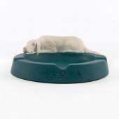 LEORA JASPERWARE ASHTRAY WITH