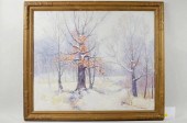 LEOTA W. LOOP "WINTER LANDSCAP