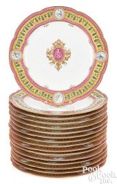 LEROSEY SET OF SIXTEEN FRENCH