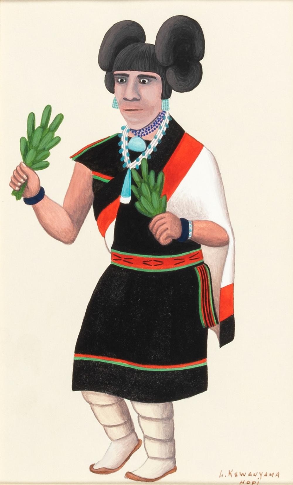 LEROY KEWANYAMA, UNTITLED (HOPI