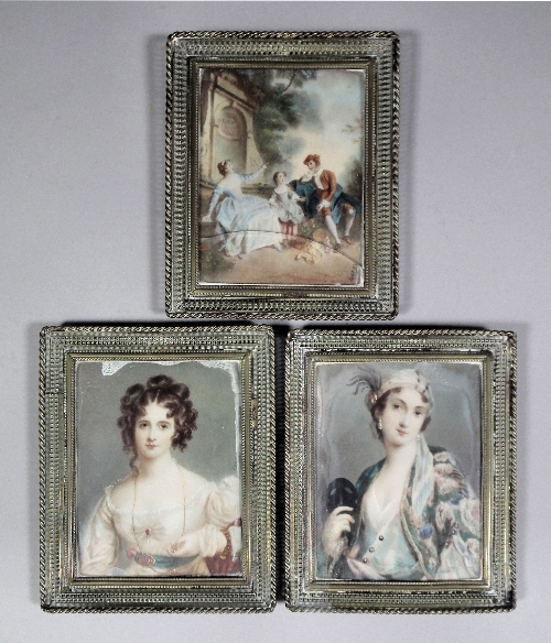 Leroy - Miniature painting on ivory