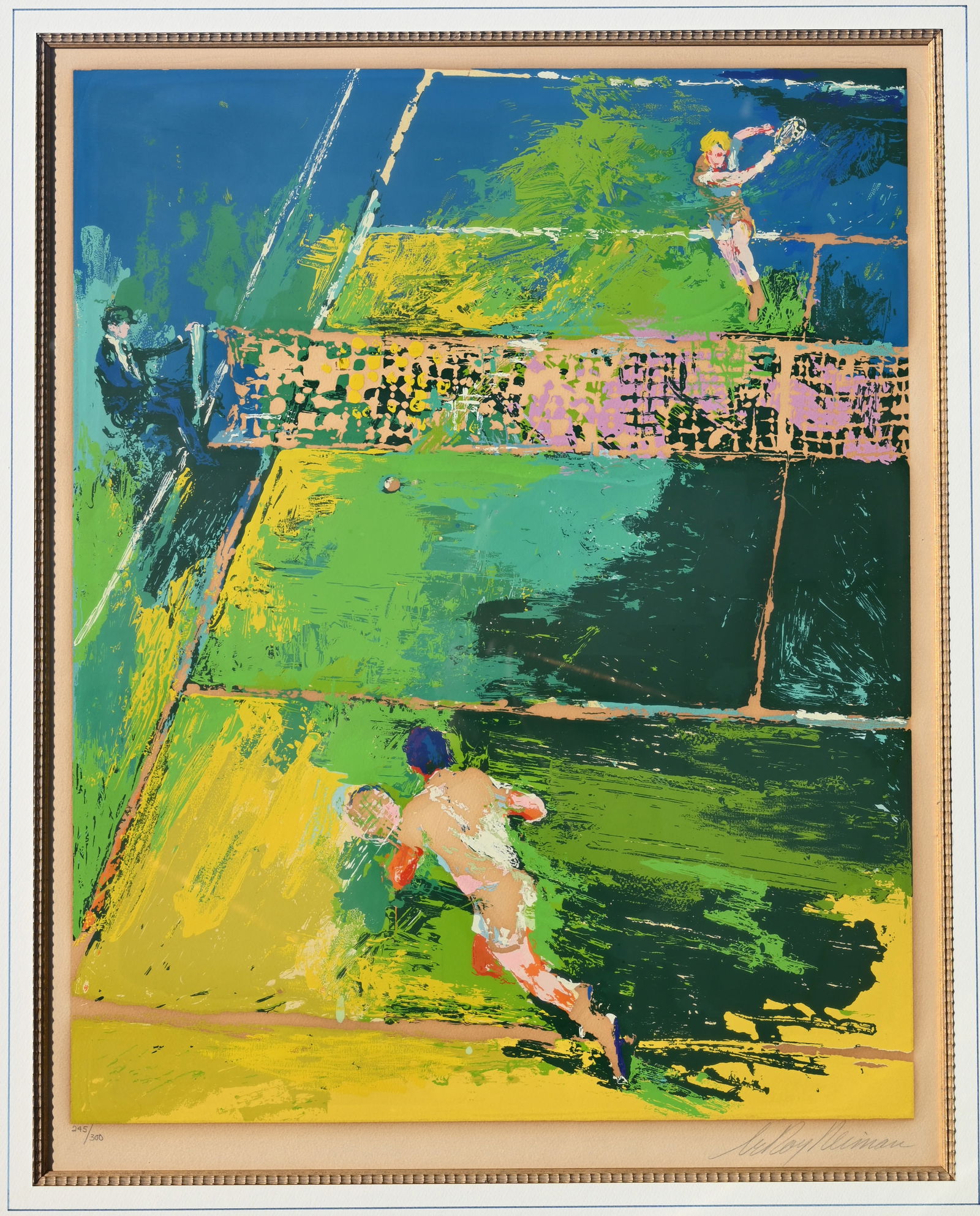 LEROY NEIMAN (1921 - 2012) "BLOOD