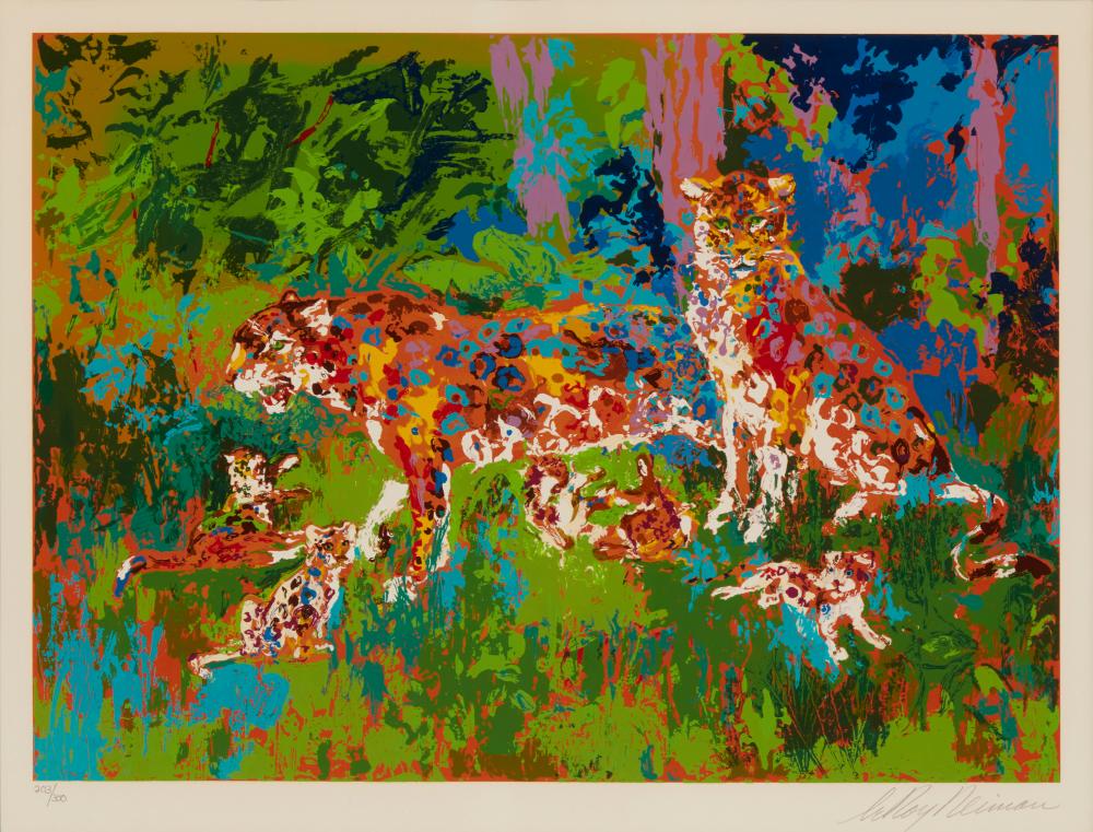 LEROY NEIMAN (1921-2012), "JAGUAR