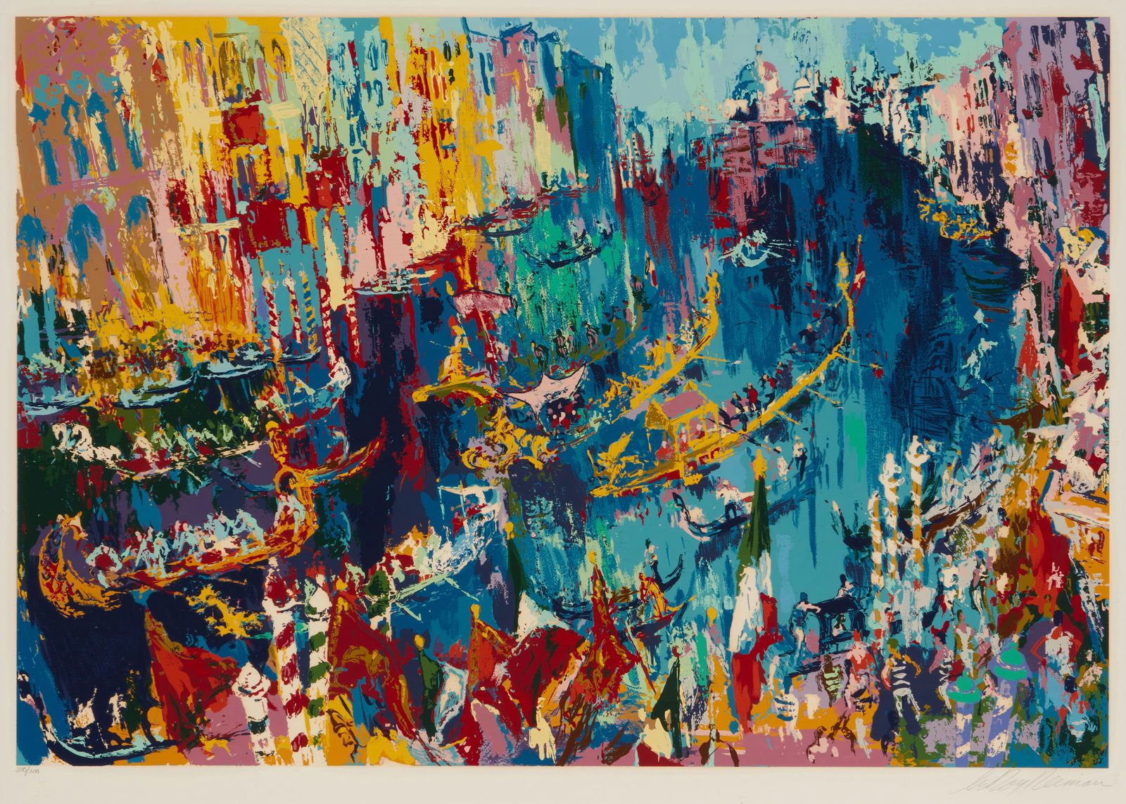 LEROY NEIMAN (1921-2012), "VENICE