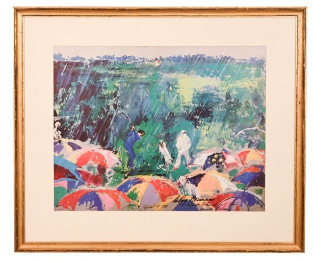 LEROY NEIMAN 1973 PRINT AUGUSTA