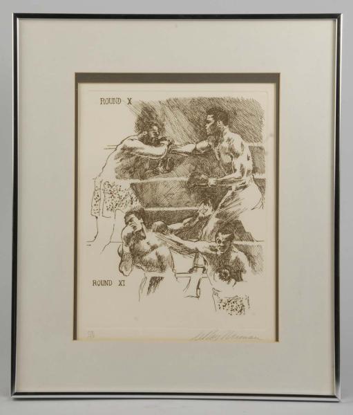 Leroy Neiman Ali vs. Frazier