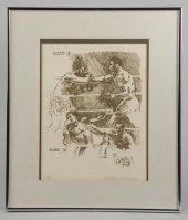 Leroy Neiman Ali vs. Frazier S